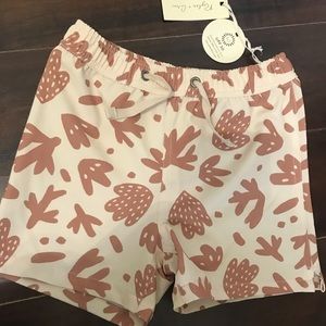 Rylee + Cru boys swim trunks NWT